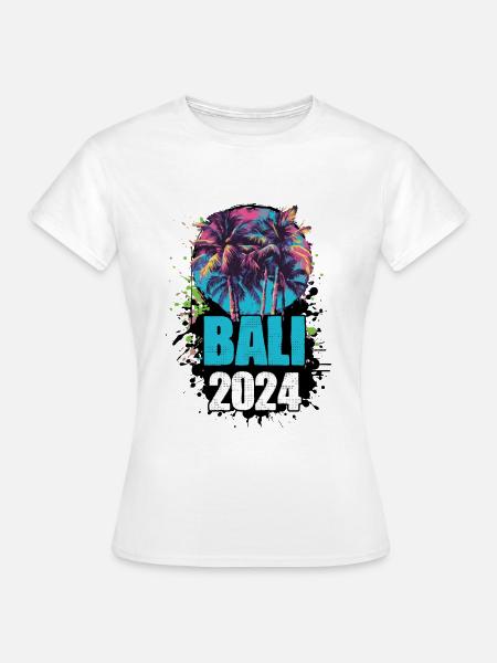Bali 2024 Reisen Tour Team - Frauen T-Shirt - Weiß