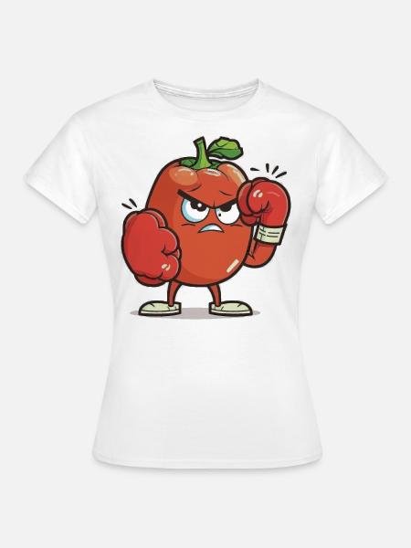 Tomaten-Punsch - Frauen T-Shirt - Weiß