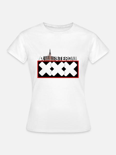 Amsterdam - Frauen T-Shirt - Weiß