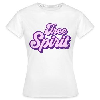 libre - T-shirt Femme - blanc - Devant - AI Model Female 172 dark (172cm)
