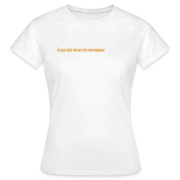 Musicians of the day Funny musician - Women's T-Shirt - white - Front - AI Model Female 172 dark (172cm)