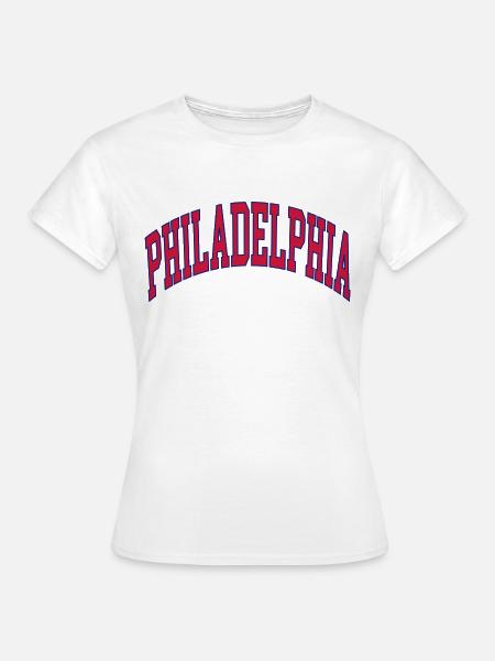 Philadelphia - Frauen T-Shirt - Weiß