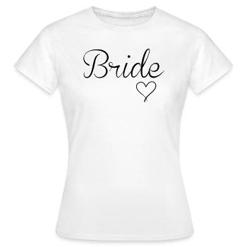 Bridal Celebration Bachelorette Party - Women's T-Shirt - white - Front - AI Model Female 172 dark (172cm)