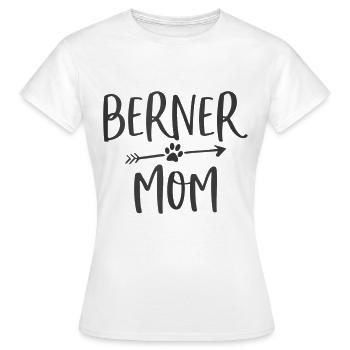 Bernese mom - Women's T-Shirt - white - Front - AI Model Female 172 dark (172cm)