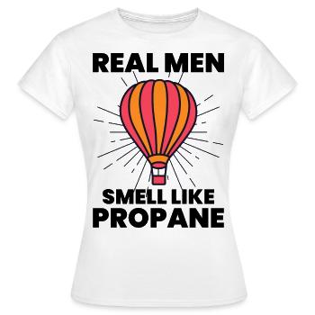 Montgolfière Montgolfière Montgolfière - T-shirt Femme - blanc - Devant - AI Model Female 172 dark (172cm)