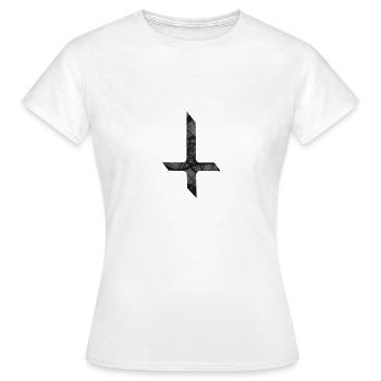 Black Metal - Women's T-Shirt - white - Front - AI Model Female 172 dark (172cm)