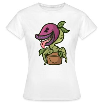Usine de monstre, Usine de monstre - T-shirt Femme - blanc - Devant - AI Model Female 172 dark (172cm)