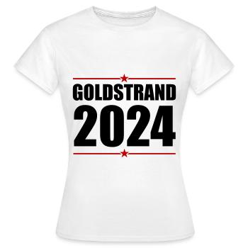 Sables d’or 2024 - T-shirt Femme - blanc - Devant - AI Model Female 172 dark (172cm)
