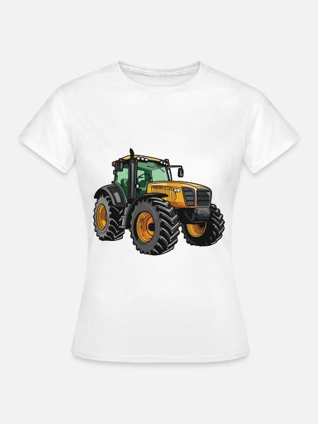 Traktor Symbol - Frauen T-Shirt - Weiß
