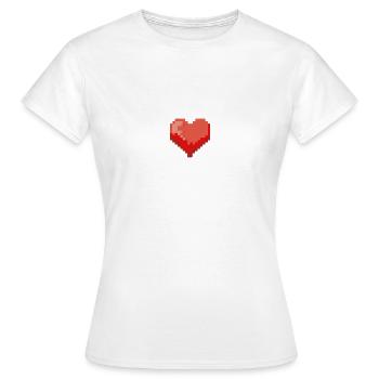 PixelLove Harmony - Women's T-Shirt - white - Front - AI Model Female 172 dark (172cm)