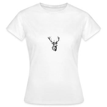 Wildtiere - Frauen T-Shirt - Weiß - Vorne - AI Model Female 172 dark (172cm)