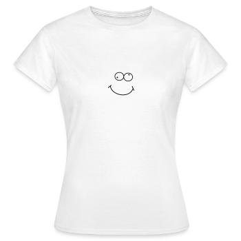 regard croisé - T-shirt Femme - blanc - Devant - AI Model Female 172 dark (172cm)