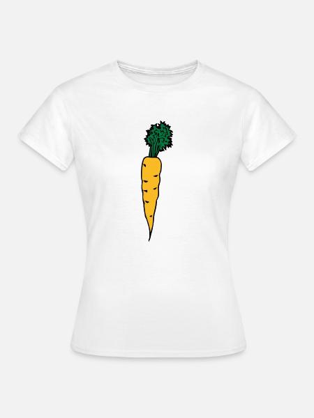 carrot - Frauen T-Shirt - Weiß