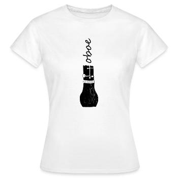 hautbois - T-shirt Femme - blanc - Devant - AI Model Female 172 dark (172cm)