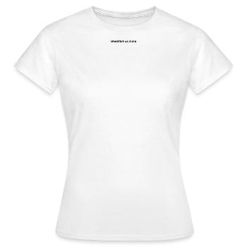 sensitive as f ck - Frauen T-Shirt - Weiß - Vorne - AI Model Female 172 dark (172cm)