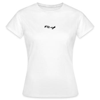 Un revendeur échange de la drogue, créant Adam - T-shirt Femme - blanc - Devant - AI Model Female 172 dark (172cm)
