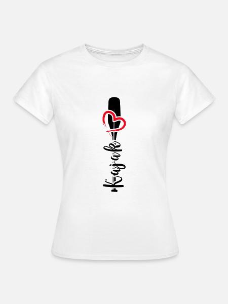kajak kajaktour paddeln kajak-love - Frauen T-Shirt - Weiß