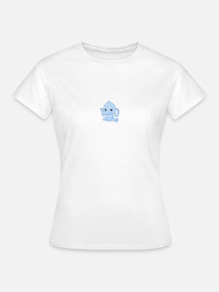 Elefant - Frauen T-Shirt - Weiß