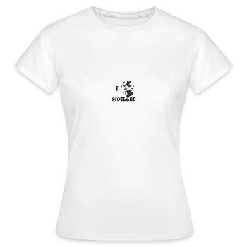 Schottland - Frauen T-Shirt - Weiß - Vorne - AI Model Female 172 dark (172cm)