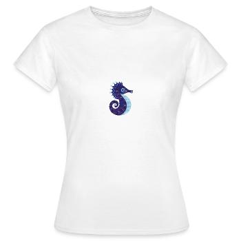 Meerestiere - Frauen T-Shirt - Weiß - Vorne - AI Model Female 172 dark (172cm)