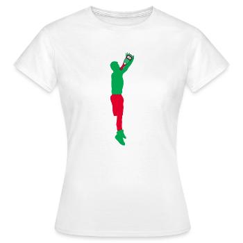Alcool - T-shirt Femme - blanc - Devant - AI Model Female 172 dark (172cm)