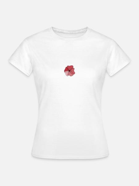 Mohn - Frauen T-Shirt - Weiß