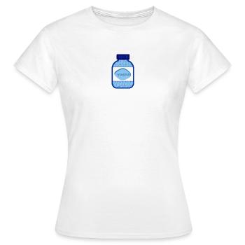 jar of viagra - Women's T-Shirt - white - Front - AI Model Female 172 dark (172cm)