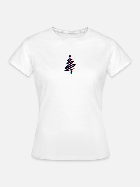 Schatten spendende Tanne - Frauen T-Shirt - Weiß