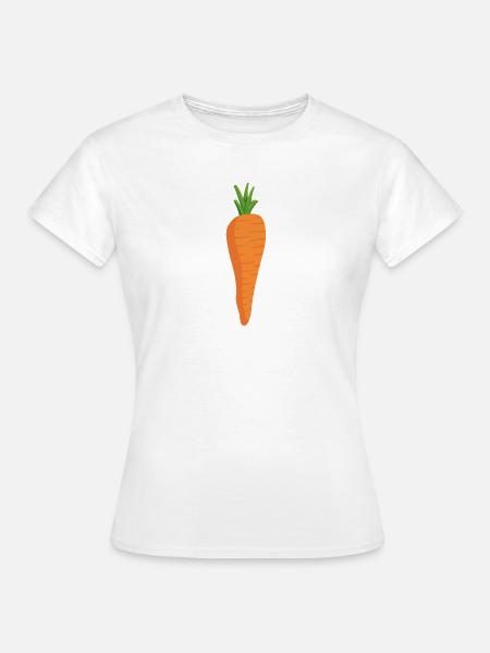 Frische Karotte - Frauen T-Shirt - Weiß