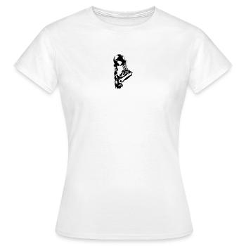 Künstliche Intelligenz - Frauen T-Shirt - Weiß - Vorne - AI Model Female 172 dark (172cm)