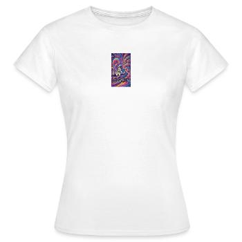 Conception panoramique de Belgrade, Serbie - T-shirt Femme - blanc - Devant - AI Model Female 172 dark (172cm)