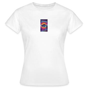 Motif souvenir de Belgrade, Serbie - T-shirt Femme - blanc - Devant - AI Model Female 172 dark (172cm)