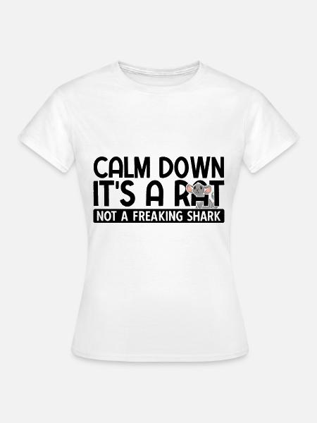 Nagetier Maus Ratte - Frauen T-Shirt - Weiß
