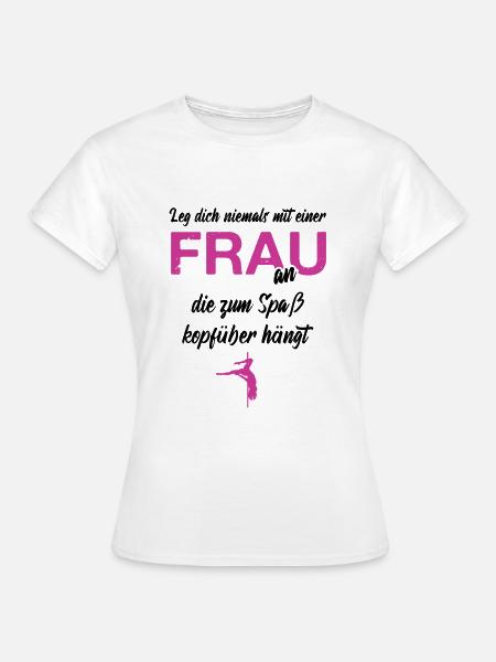 Pole Dance - Frauen T-Shirt - Weiß
