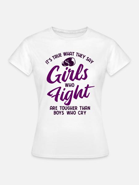 Boxsport Boxing - Frauen T-Shirt - Weiß