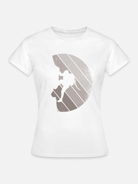 Klettern Bouldern - Frauen T-Shirt - Weiß