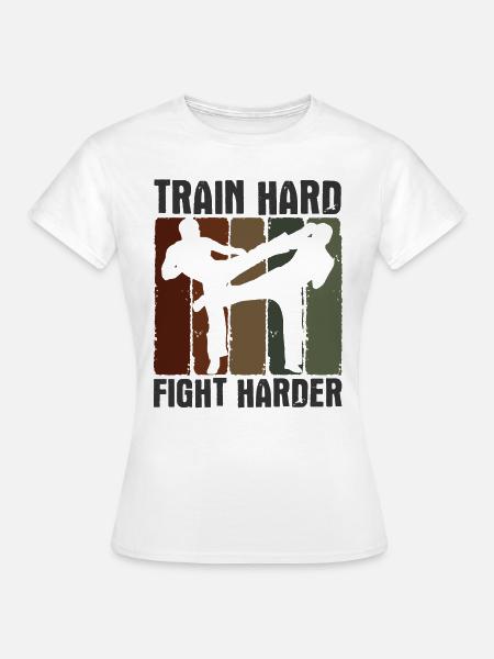 Kickboxing - Frauen T-Shirt - Weiß