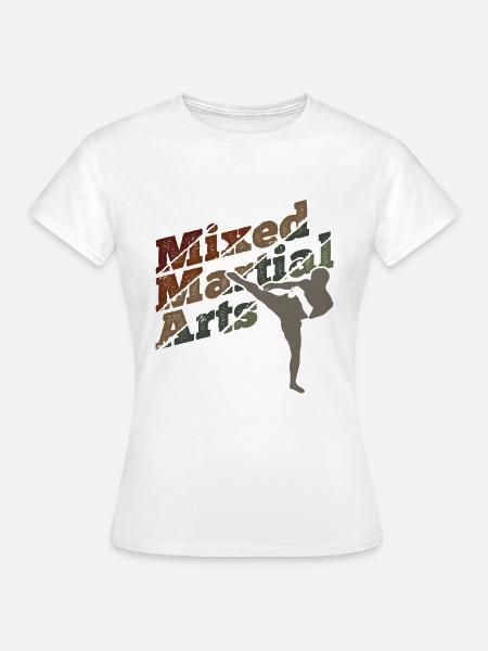 Mixed Martial Arts MMA - Frauen T-Shirt - Weiß