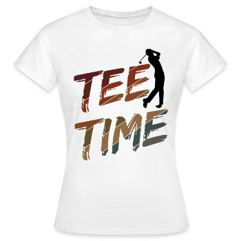 Golfplatz zum Golfen Golf - Frauen T-Shirt - Weiß - Vorne - AI Model Female 172 dark (172cm)