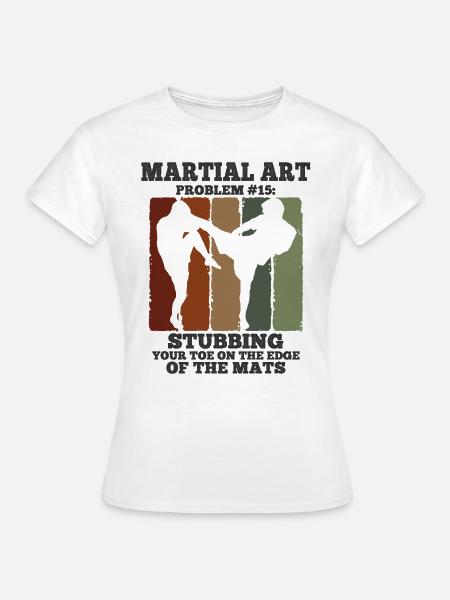 Mixed Martial Arts MMA - Frauen T-Shirt - Weiß