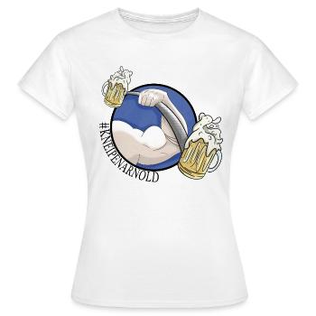Kneipenarnold 2 - Frauen T-Shirt - Weiß - Vorne - AI Model Female 172 dark (172cm)