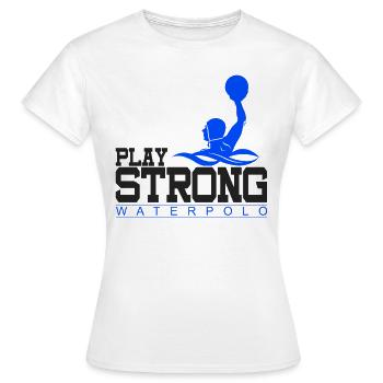 Water polo Water polo water sports gift - Women's T-Shirt - white - Front - AI Model Female 172 dark (172cm)
