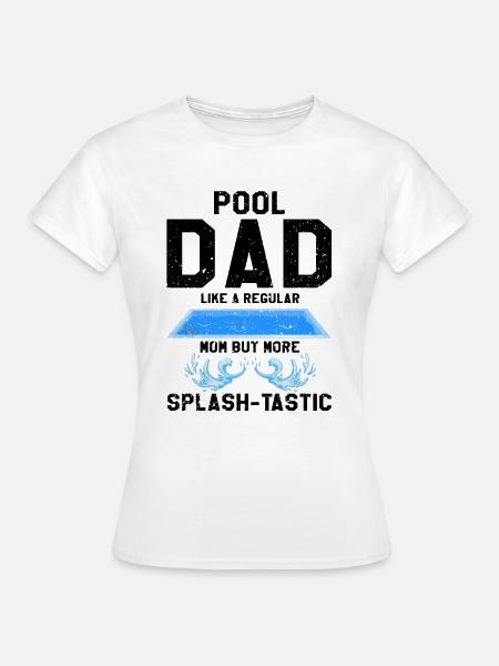 Pool Guy Design für Poolboy und Poolreiniger - Frauen T-Shirt - Weiß