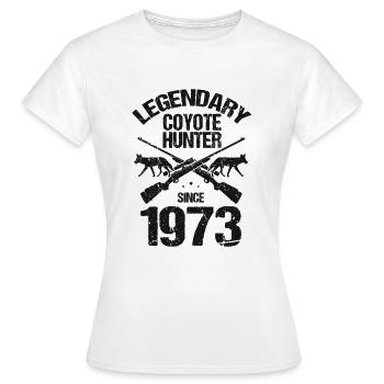 Conception de coyote pour les réacteurs de coyote - T-shirt Femme - blanc - Devant - AI Model Female 172 dark (172cm)