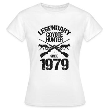 Conception de coyote pour les réacteurs de coyote - T-shirt Femme - blanc - Devant - AI Model Female 172 dark (172cm)