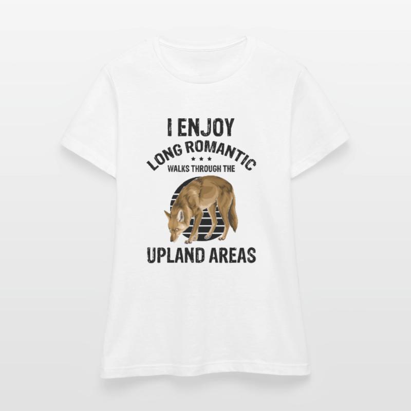 Conception de coyote pour les réacteurs de coyote T-shirt Femme