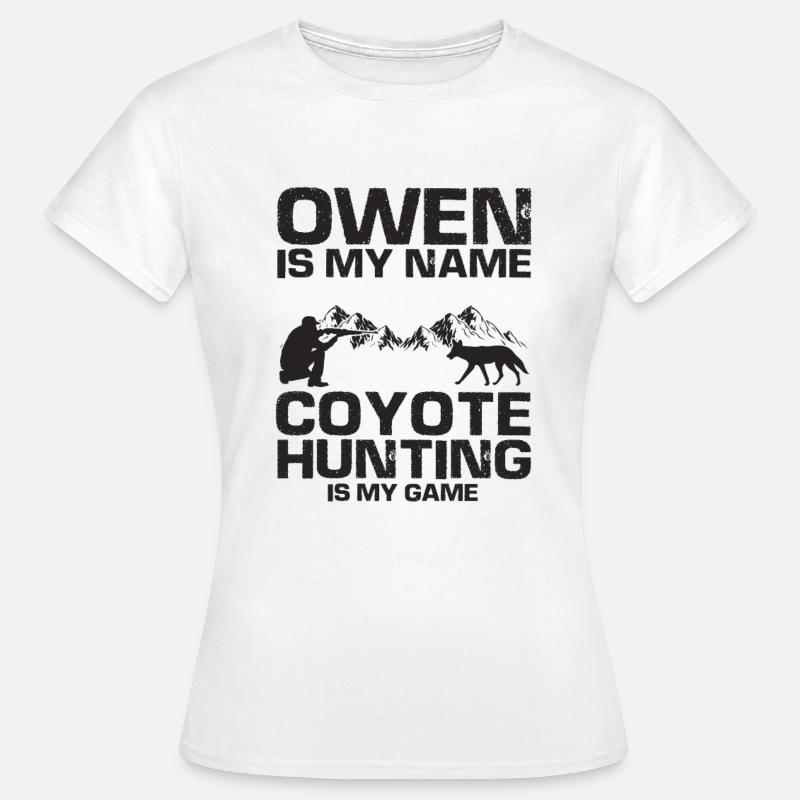 Conception de coyote pour les réacteurs de coyote - T-shirt Femme - blanc