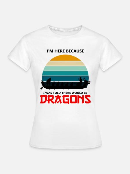 Drachenbootrennen-Design für Drachenbootfahren - Frauen T-Shirt - Weiß