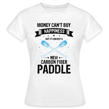 Entraîneur de bateau-dragon et bateau-dragon - T-shirt Femme - blanc - Devant - AI Model Female 172 dark (172cm)
