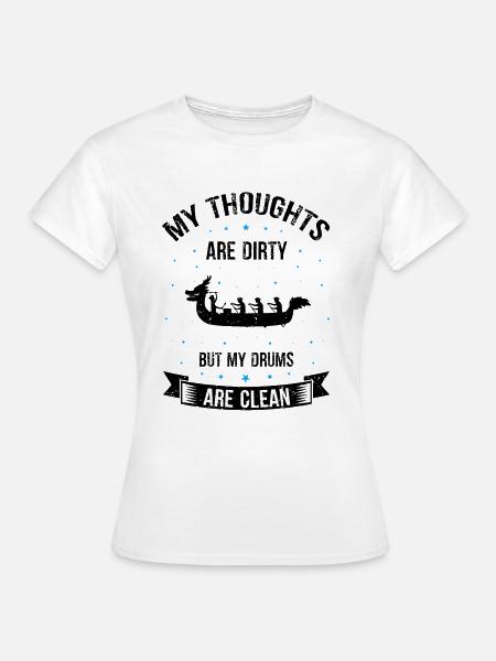 Drachenbootrennen Theme für Drachenbootfahren - Frauen T-Shirt - Weiß